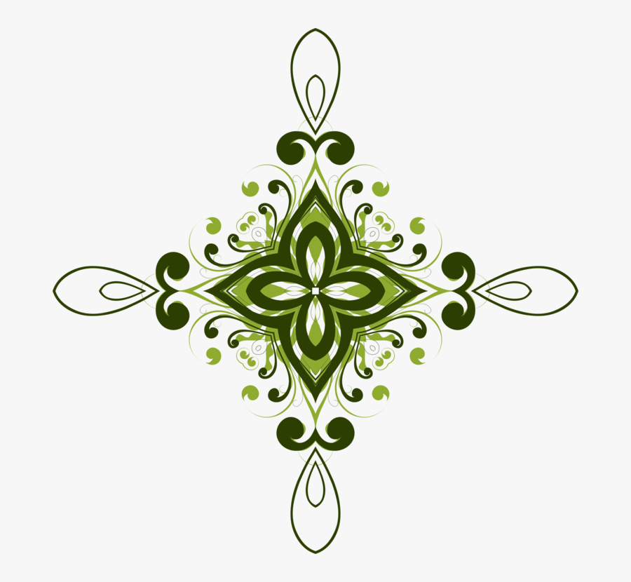 Christmas Ornament,flora,leaf - Line Art Clipart Flower Design Png, Transparent Clipart