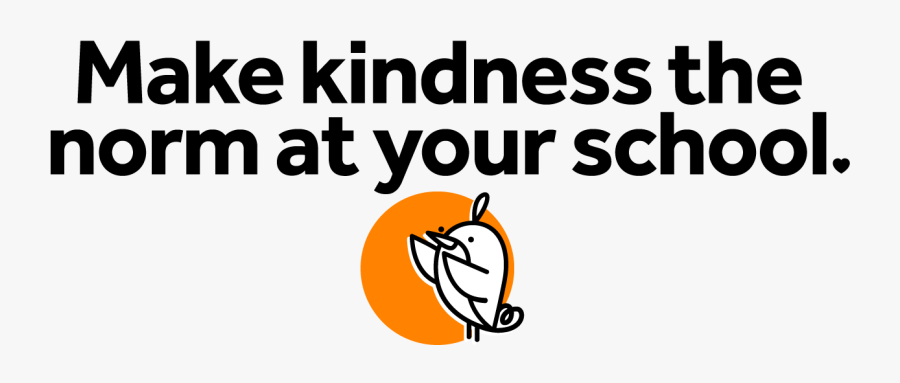 Make Kindness The Norm At School Heart, Transparent Clipart