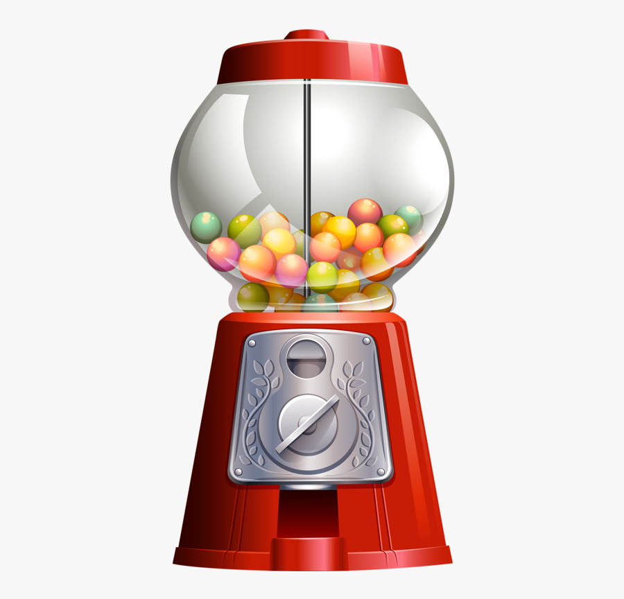 Freetoedit Gumball Gumballmachine Candy Gum - Bubble Gum Machine Vector Free Download, Transparent Clipart