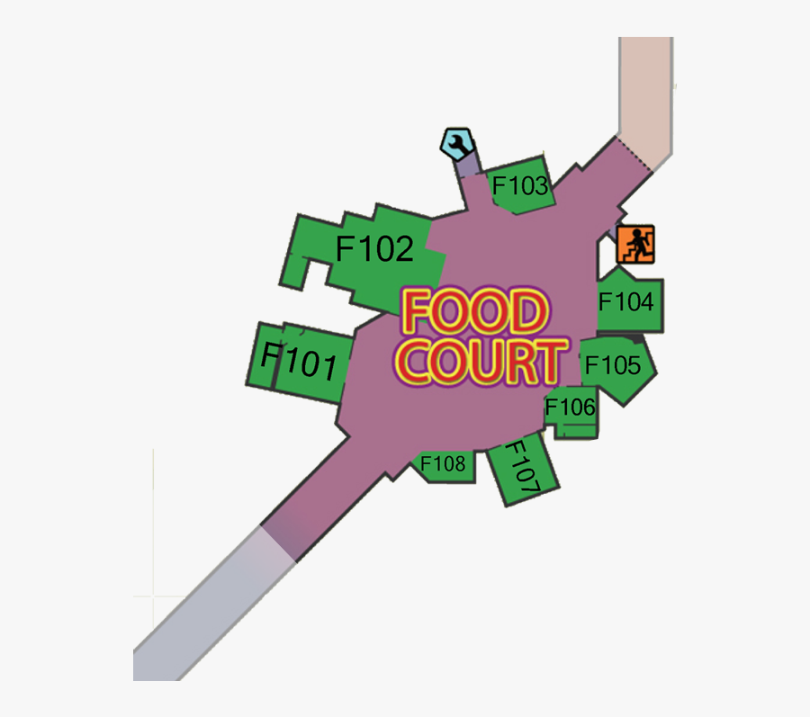 Drw Food Court - Dead Rising 2: Off The Record, Transparent Clipart