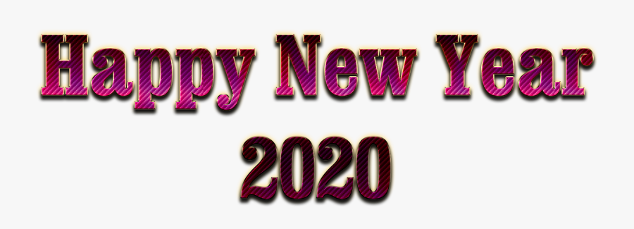 New Year Png - Png Happy New Year 2020, Transparent Clipart