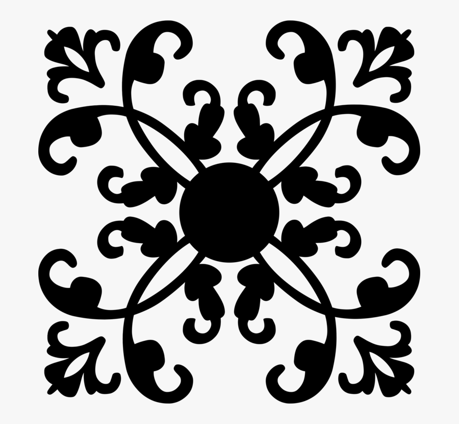 Visual Arts,flora,leaf - Pattern Damask Stencil Ideas Wall Stencils, Transparent Clipart