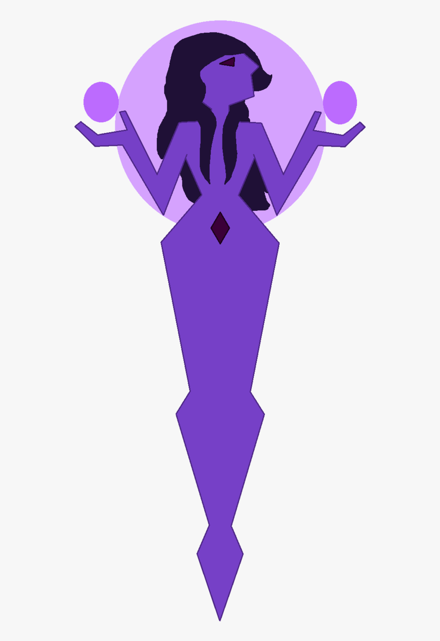 Purple Diamond Png - Steven Universe Diamond Mural Base, Transparent Clipart