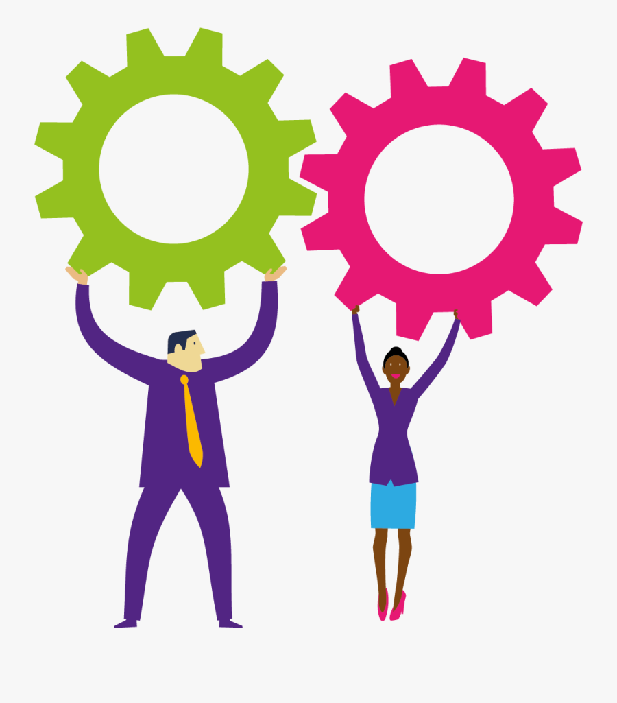 Addressing Acquisition And In - Construction Wheel Logo, Transparent Clipart