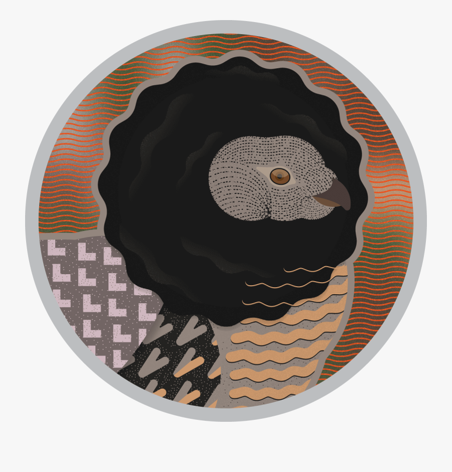 Ruffed Grouse - Circle, Transparent Clipart