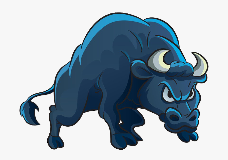 Cartoon Bull, Transparent Clipart