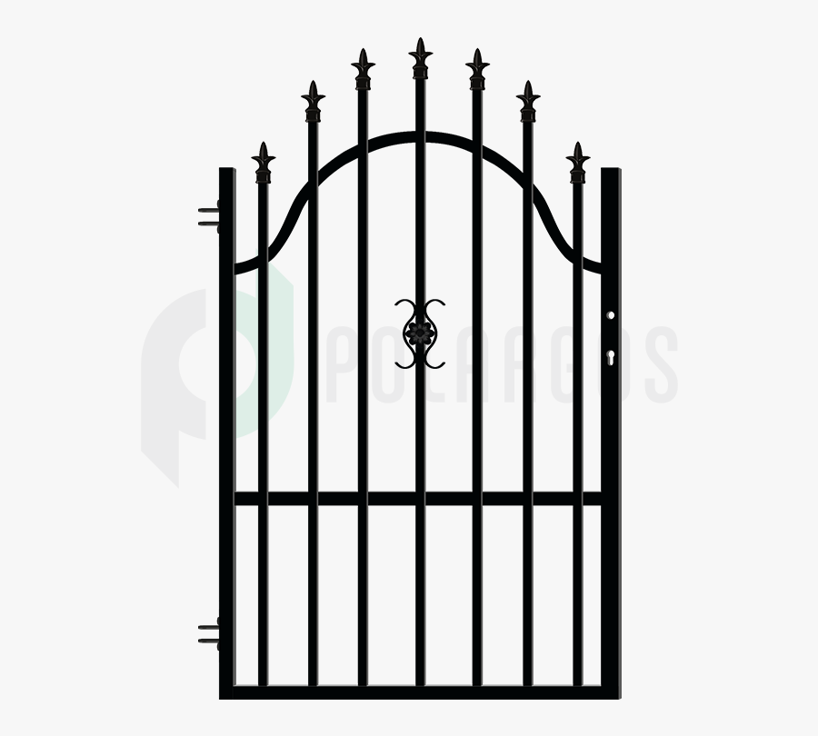 Gate Clipart Iron Work - Калитка Пнг, Transparent Clipart