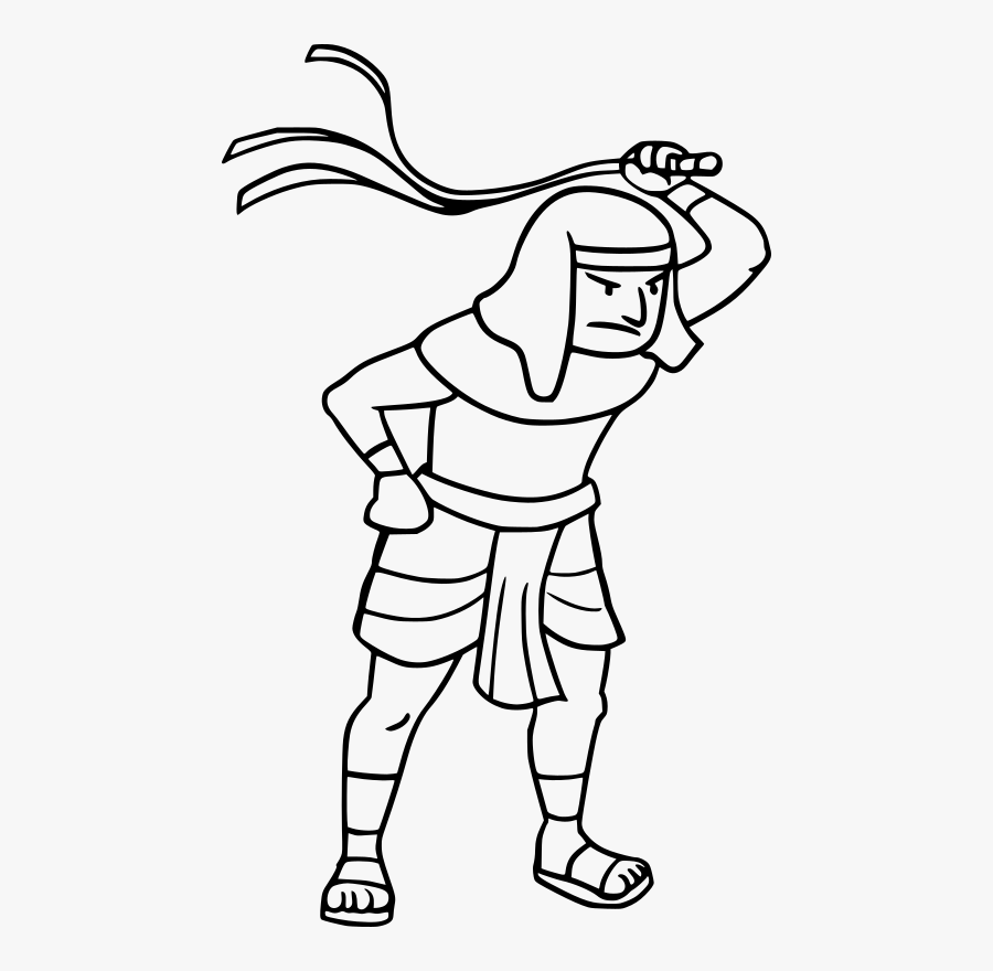 Egyptian Slave Driver Medium - Slave Driver, Transparent Clipart