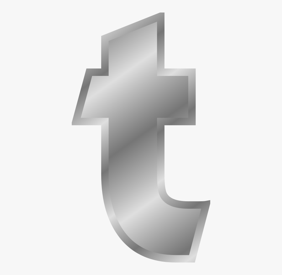 Effect Letters Alphabet Silver - Letter T In Gold, Transparent Clipart