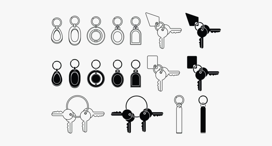 Iconos De Llaveros, Transparent Clipart