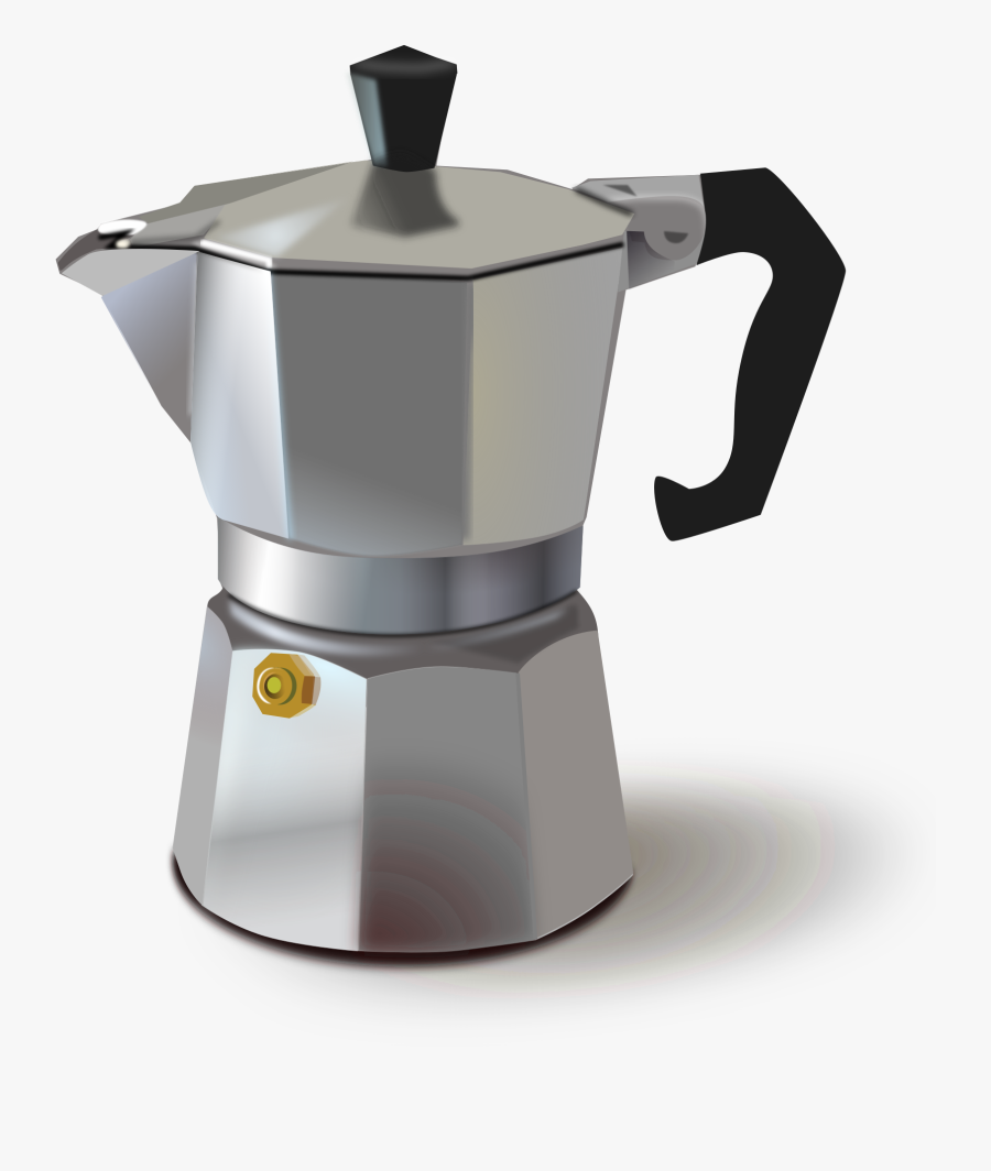Old Metal Coffee Pot, Transparent Clipart