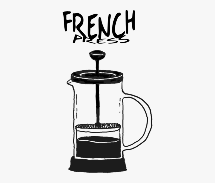 French Press, Transparent Clipart