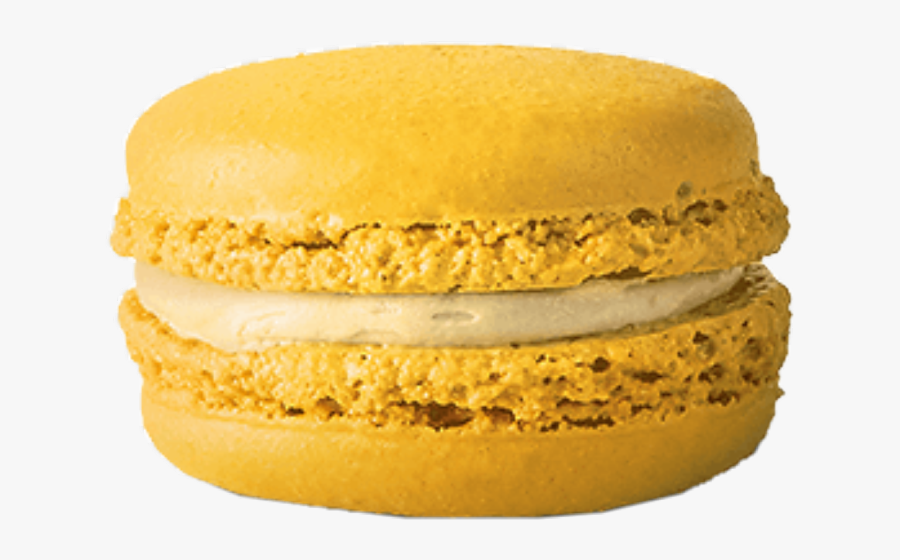 Yellowmacaroon Macaroon Macaroons Yellowdessert Dessert - Macaroon, Transparent Clipart