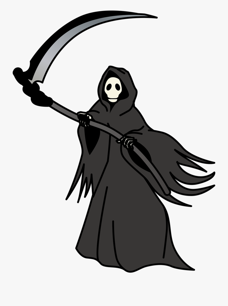 Grim Reaper Death Free Photo - Grim Reaper Transparent, Transparent Clipart