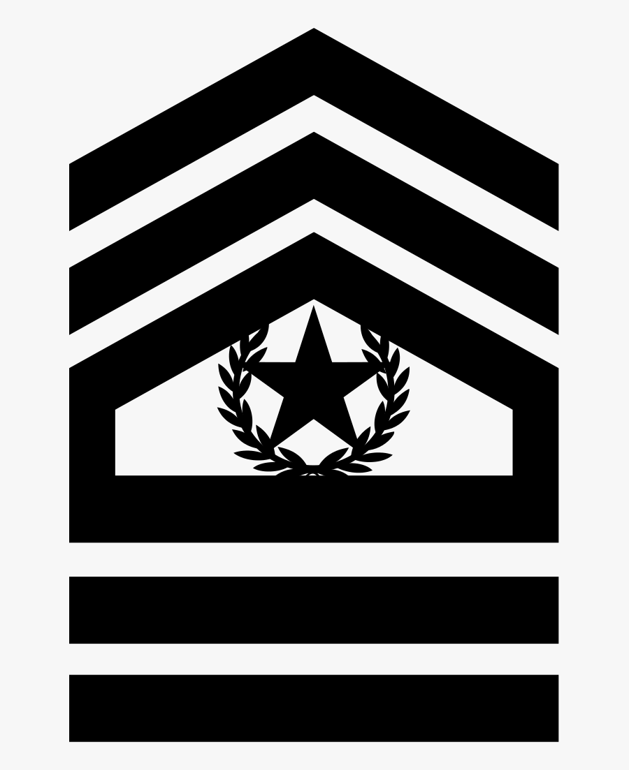 Cadet Sergeant Major Rank, Transparent Clipart