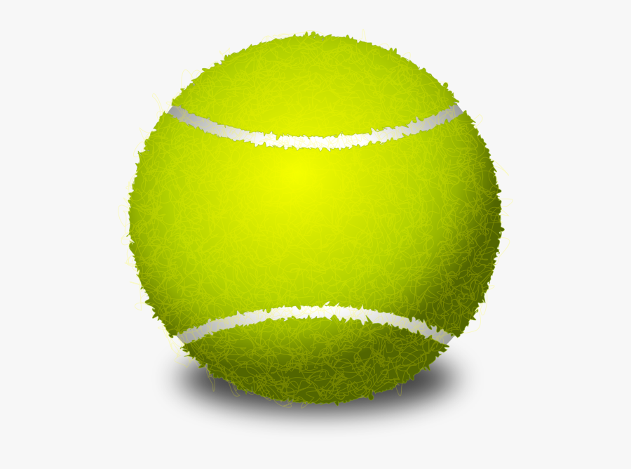 Tennis Ball Vector Clip Art - Lawn Tennis Ball Clipart, Transparent Clipart