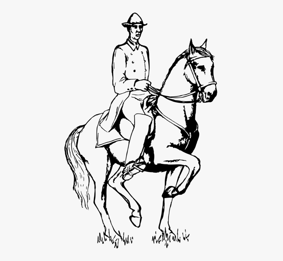 English Riding,art,horse Tack - Horse Images Clip Art Black And White, Transparent Clipart