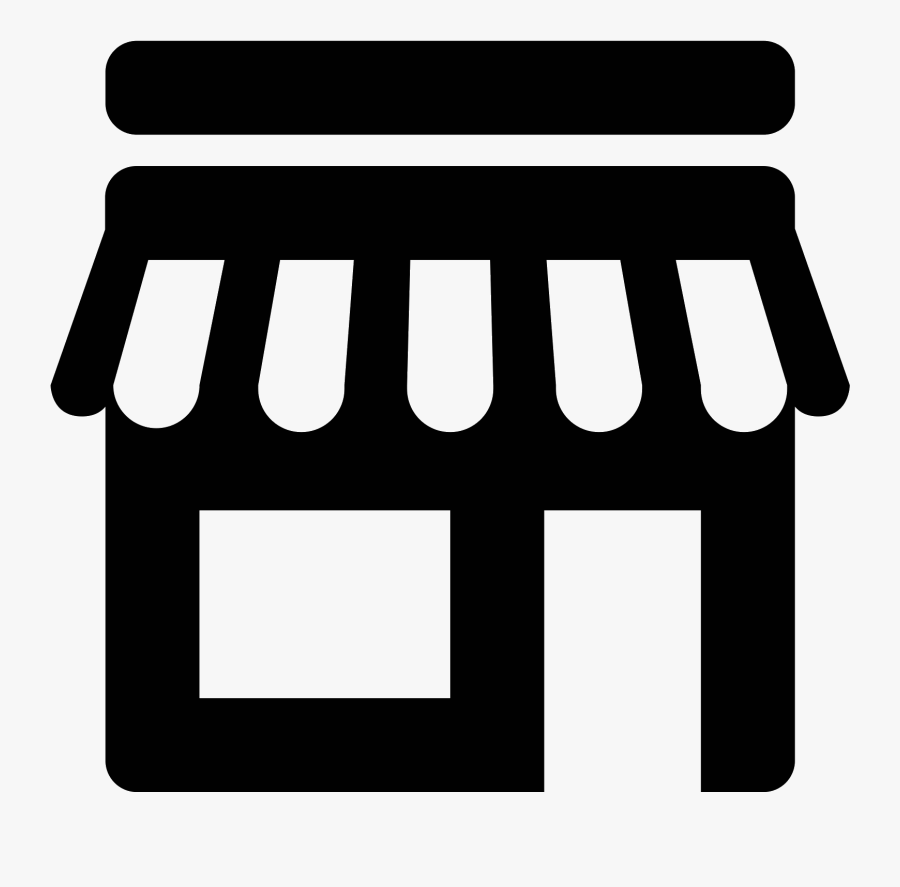 Shop Clipart Local Shop - Brick And Mortar Icon, Transparent Clipart