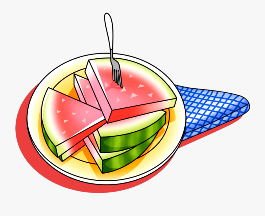 #ftestickers #clipart #illustration #wateemelon #table, Transparent Clipart