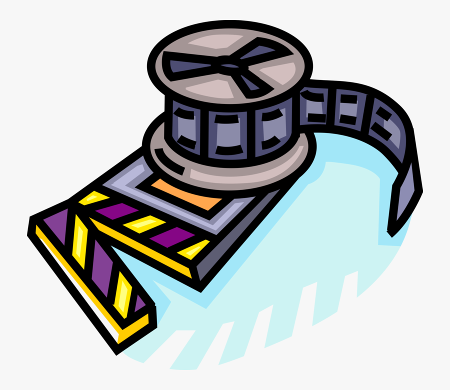 Roll And Video Production Clapperboard Image Illustration, Transparent Clipart