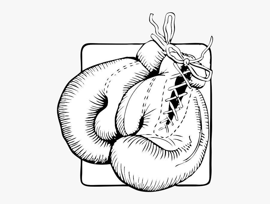 Boxing Gloves Vector Graphics - Boxing Glove Tattoo Png, Transparent Clipart