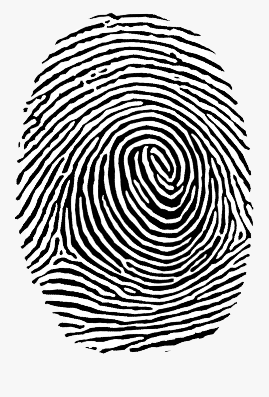 Fingerprint Authentication Clip Art - Fingerprint Clipart Png, Transparent Clipart