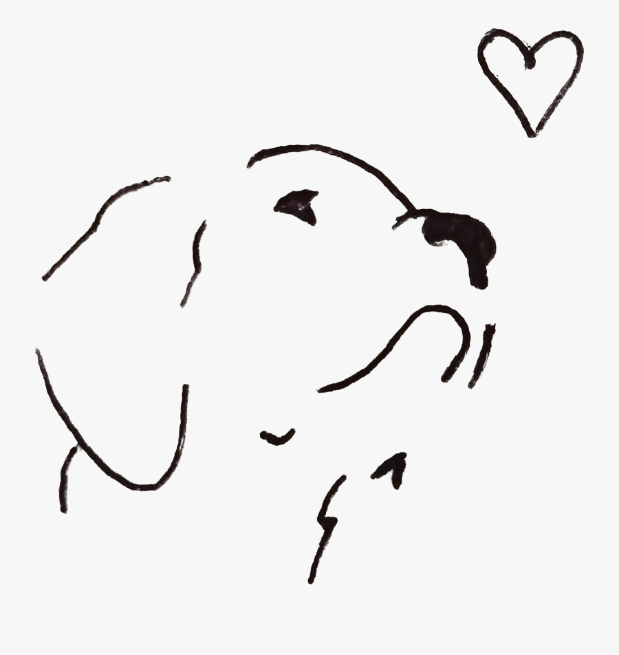 Dog Memorial Tattoo, Transparent Clipart