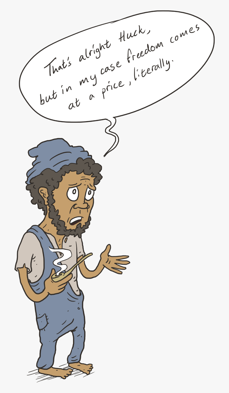 Adventures Of Huckleberry Finn Essay - Jim From Huckleberry Finn Quotes, Transparent Clipart
