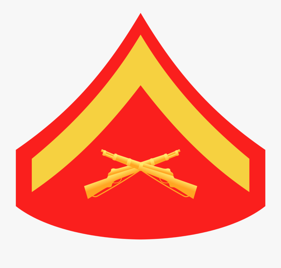 Usmc Corporal, Transparent Clipart