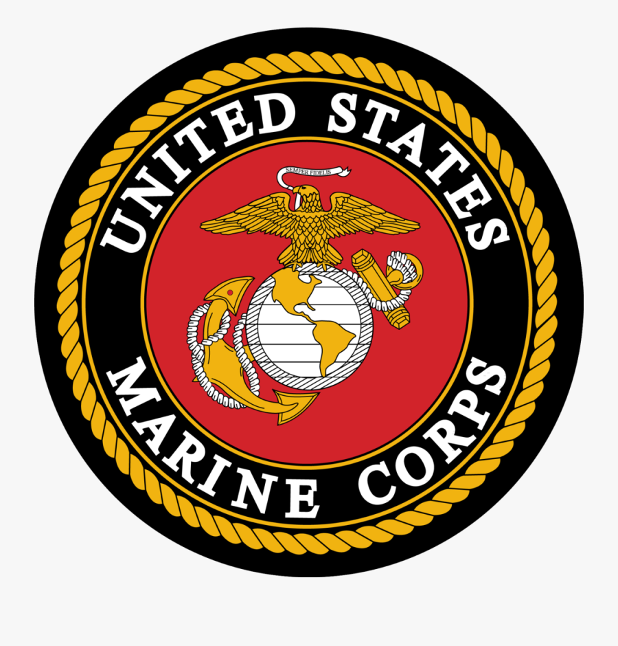 Usmc Png And Graphics Us Marine Corps Logo Clipart - Emblem, Transparent Clipart