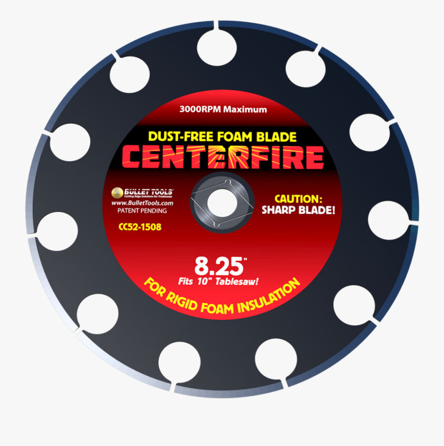 Foam Cutting Circular Saw Blade, Transparent Clipart