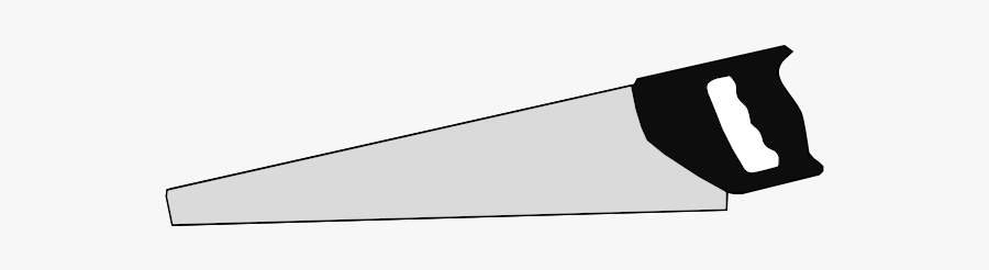 Saw Vector Image - Saw Silhouette, Transparent Clipart