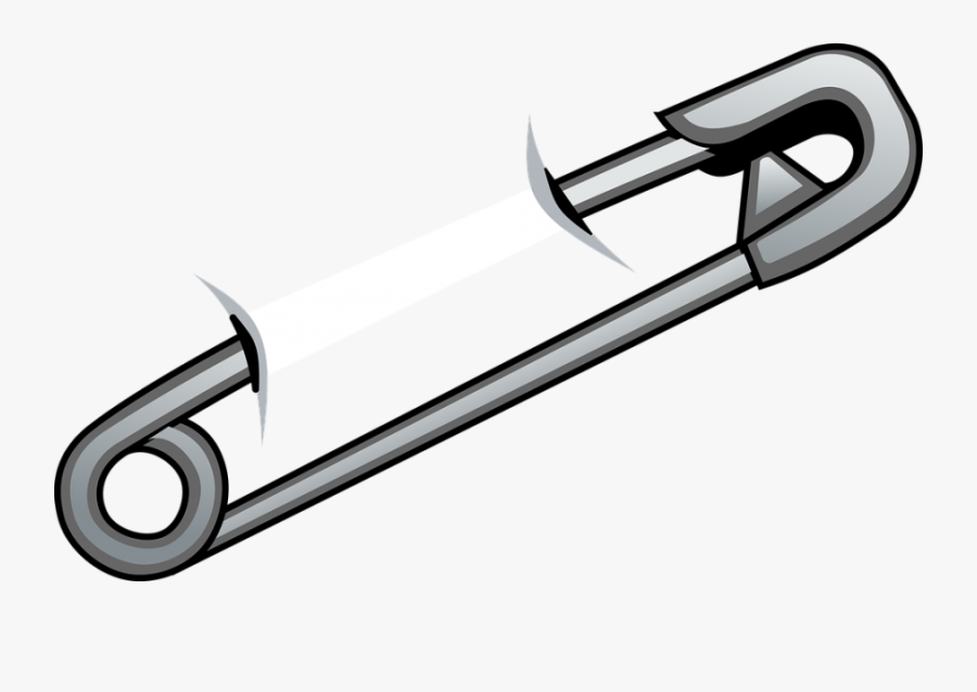 Cyber Safety Pin Png Image - Safety Pin Clip Art, Transparent Clipart