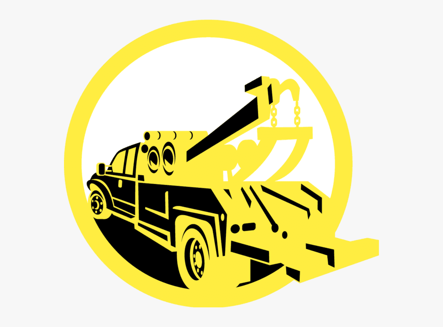 Black And Yellow Tow Truck Clipart , Png Download, Transparent Clipart