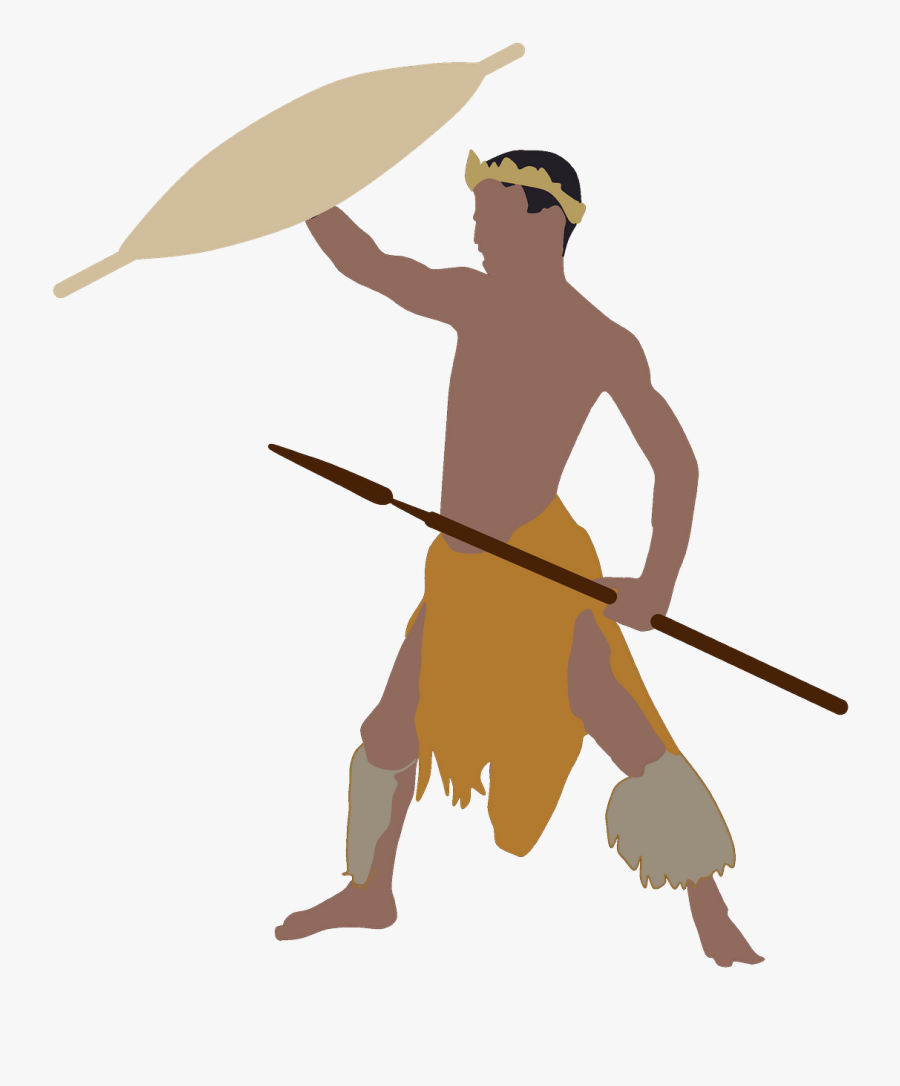 African Warrior Png, Transparent Clipart