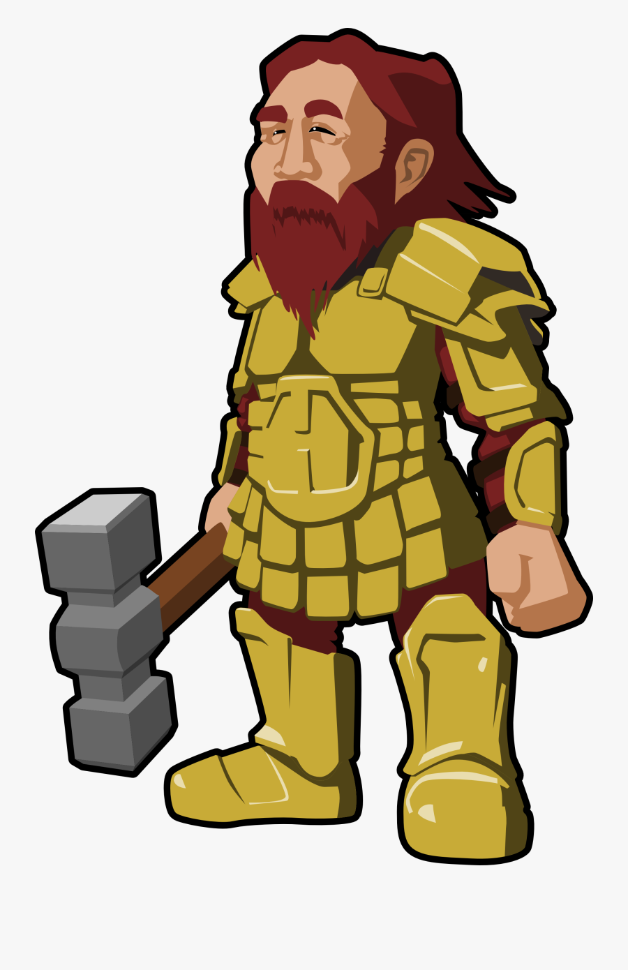 Cartoon Warrior Clipart - Clipart Warrior Png, Transparent Clipart