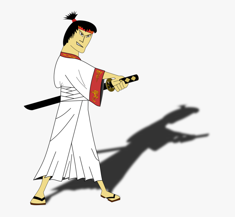 Standing,woman,art - Samurai Clipart Png, Transparent Clipart