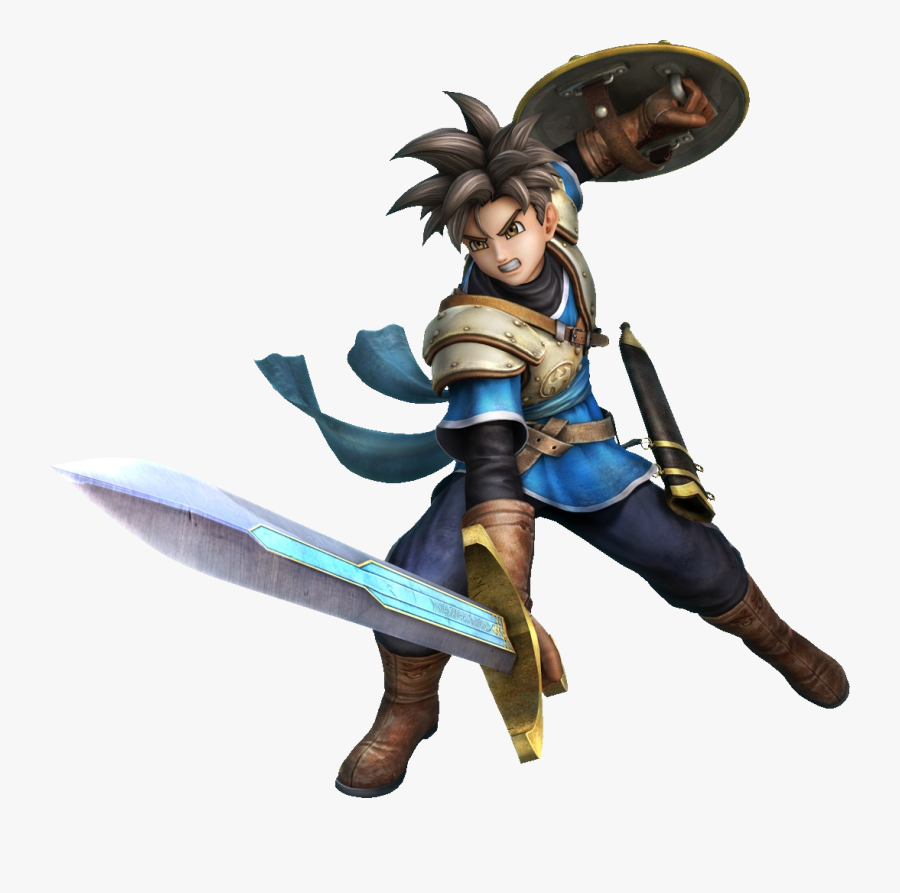 Warrior Clipart Woman Warrior - Dragon Quest Heroes Png, Transparent Clipart