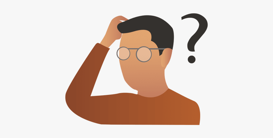 Thinking Man Clipart Transparent Pngbg - Difference Between Logical And Bitwise Operator, Transparent Clipart
