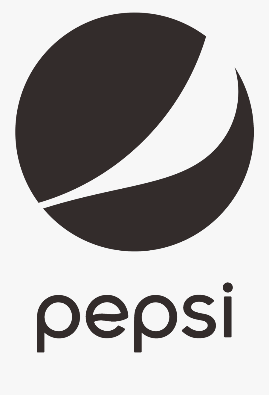 Food Big Fizzy Pepsi Rock Logo Cola Clipart - Pepsi Black And White Logo, Transparent Clipart