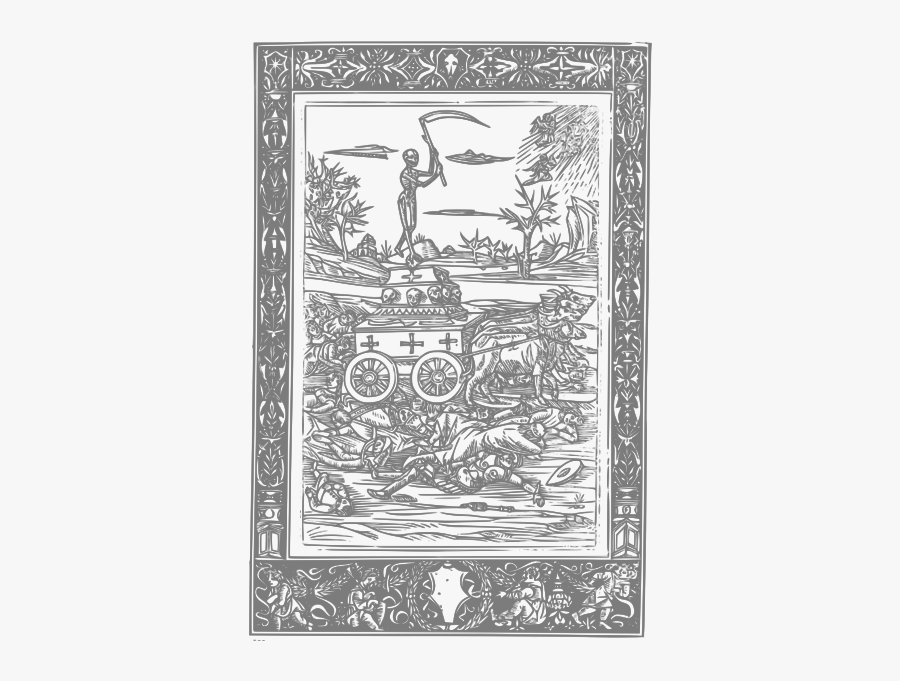 The Black Death - Black Death Clipart, Transparent Clipart