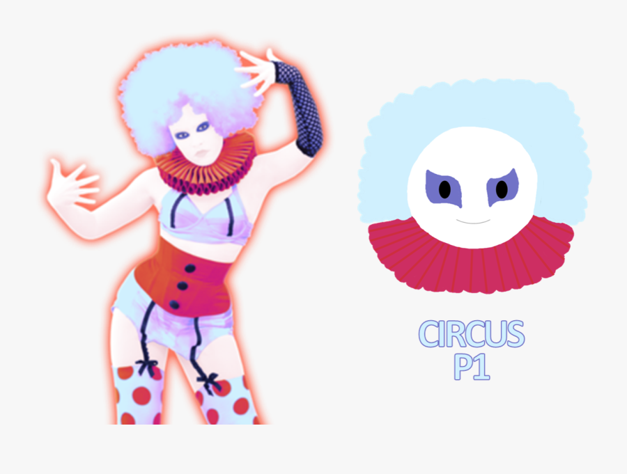 Pencil And In Color - Just Dance Girl Character, Transparent Clipart