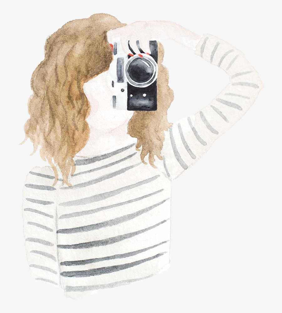 Watercolorgraphicvol3 Clipart4 Ohsnap - Instant Camera, Transparent Clipart