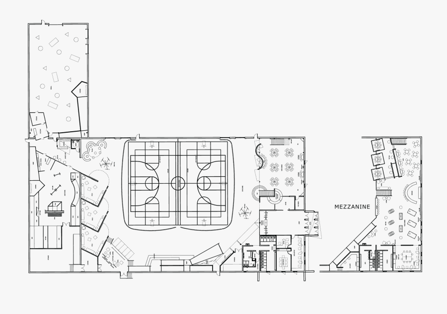 Indoor Skate Park Floor Plan, Transparent Clipart