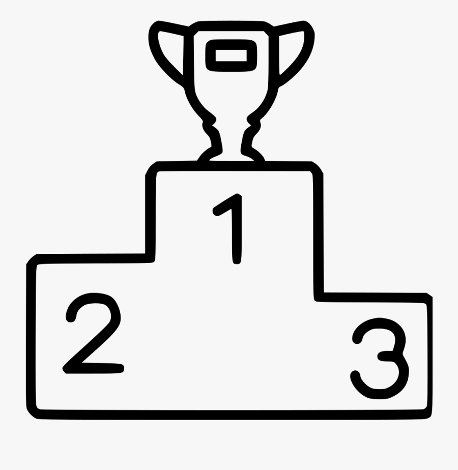 Places Svg Png Icon - Competition Png Black And White, Transparent Clipart