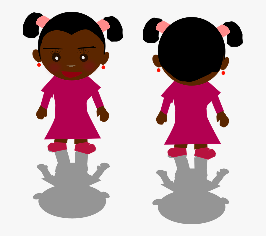 Cartoon Boy Back Facing, Transparent Clipart