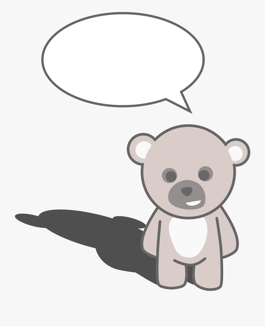 Cute Teddy Bear Cartoon, Transparent Clipart
