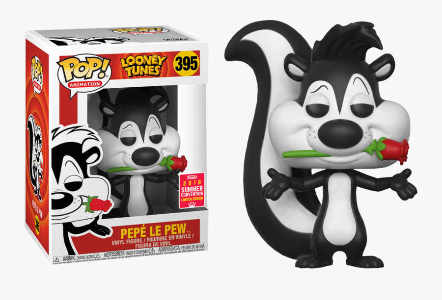 Pepe Le Pew Sdcc18 Pop Vinyl Figure - Pepe Le Pew Funko Pop, Transparent Clipart