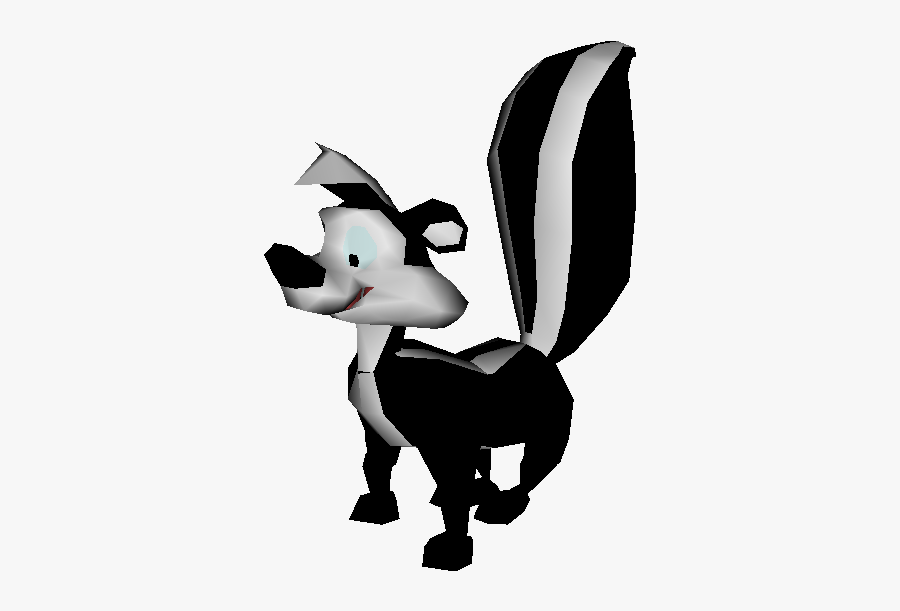 Download Zip Archive - Models Resource Skunk, Transparent Clipart