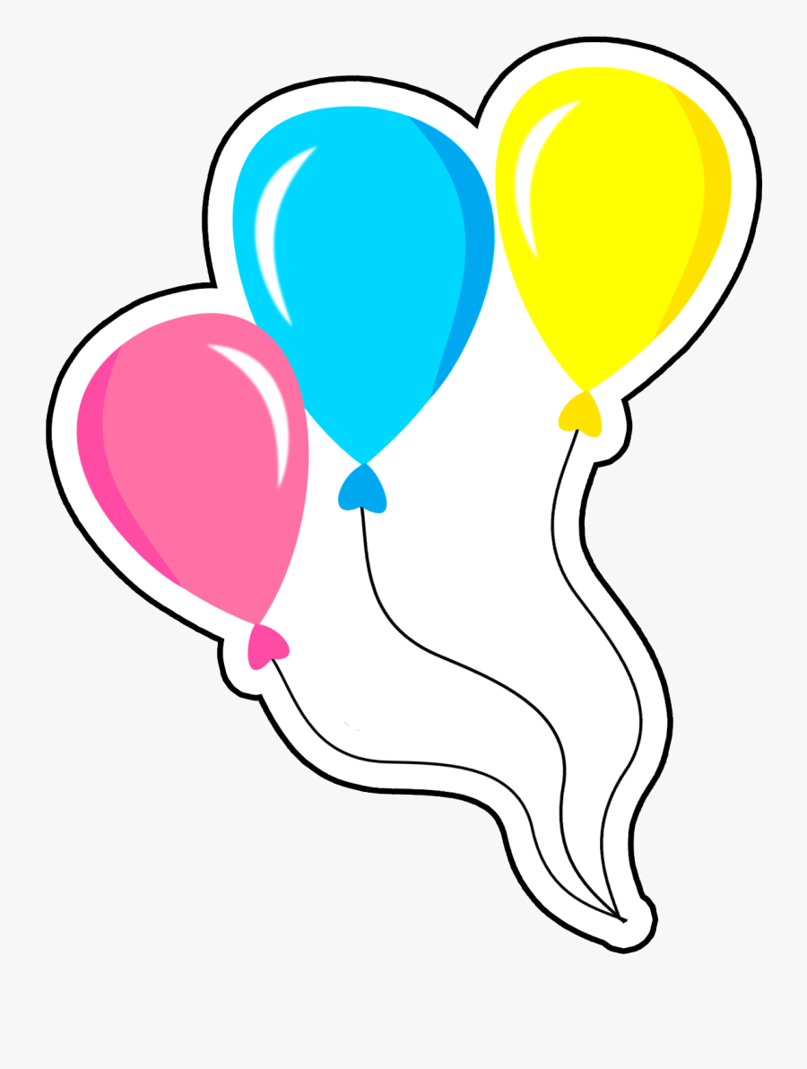 Peppa Pig Com Baloes, Transparent Clipart